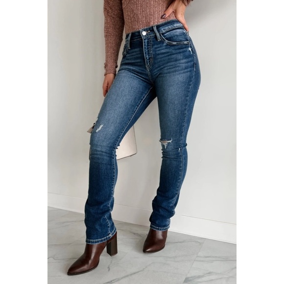 KanCan Denim - Kancan Slim Straight High‎ Rise Jeans